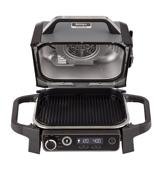 Parrilla eléctrica con Ahumador Ninja Woodfire