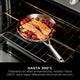 Batería de Cocina 5 Piezas Acero Inoxidable Ninja EverClad