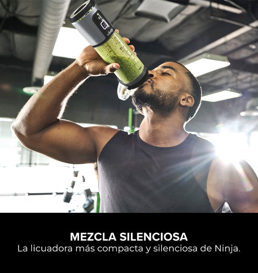 Licuadora Individual Inalámbrica Ninja Blast Negra