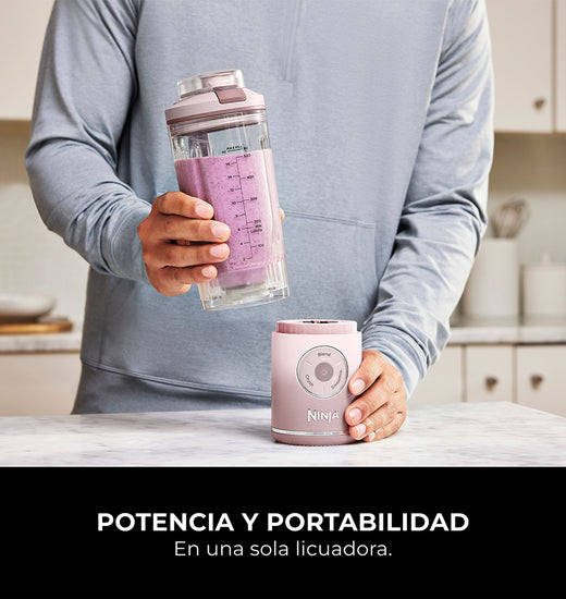 Licuadora individual inalámbrica Blast MAX Rosa Ninja