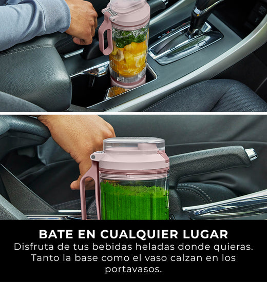 Licuadora individual inalámbrica Blast MAX Rosa Ninja