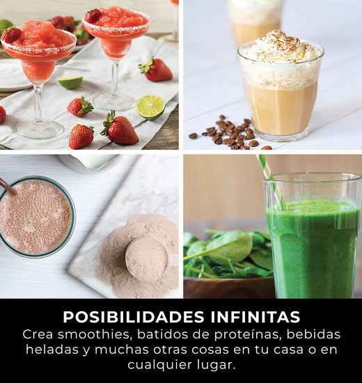 Licuadora Individual Inalámbrica Ninja Blast Negra
