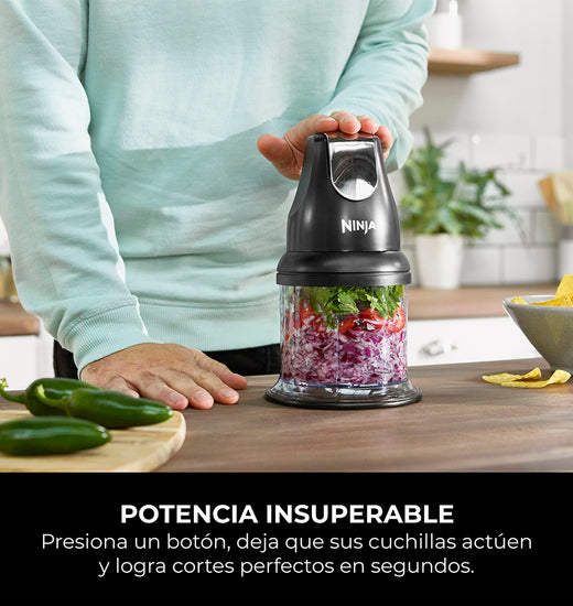 Picadora de alimentos eléctrica Express Chop 200W Ninja