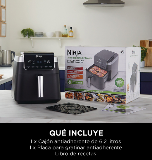 Freidora de Aire Max Pro 6.2 litros Ninja