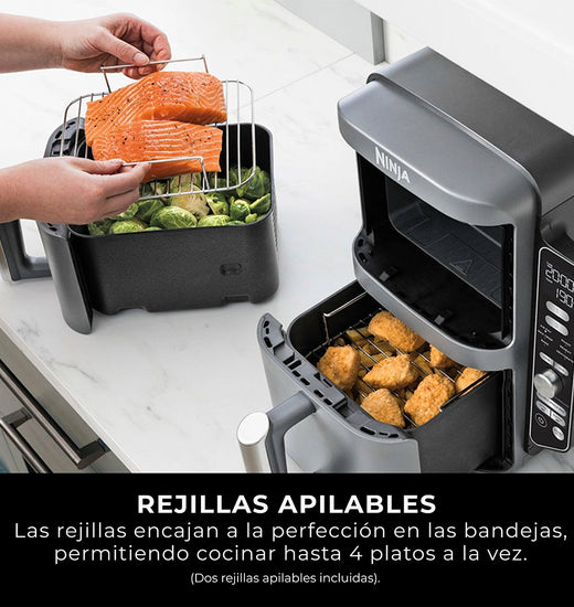 Freidora de Aire Vertical Double Stack XL 9.5L Ninja