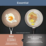 Batería de Cocina 12 Piezas Antiadherente CeramicLock Ninja