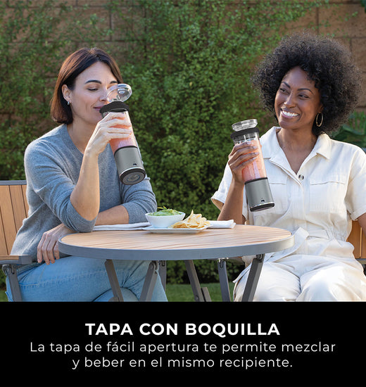 Licuadora Individual Inalámbrica Ninja Blast Negra
