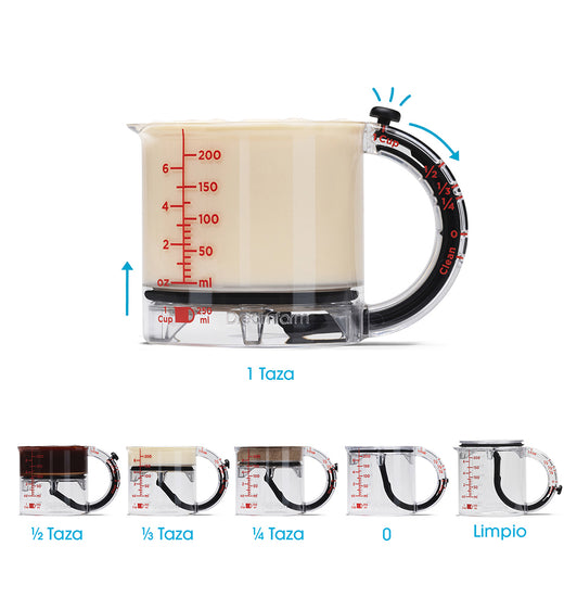 Taza Medidora Ajustable Upcup Dreamfarm