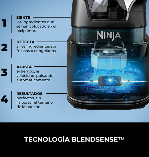 Licuadora 2 en 1 Detect Power Pro Blendsense Ninja