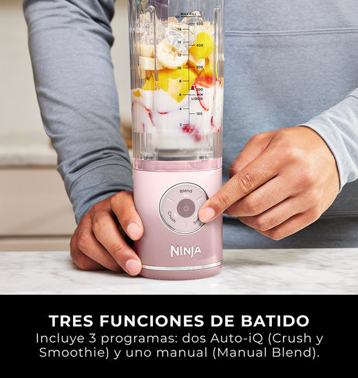Licuadora individual inalámbrica Blast MAX Rosa Ninja