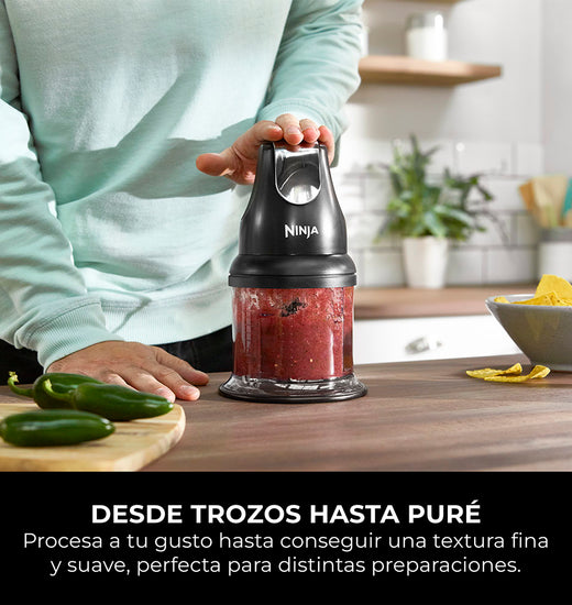 Picadora de alimentos eléctrica Express Chop 200W Ninja