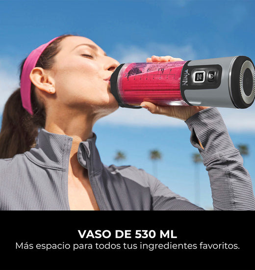Licuadora Individual Inalámbrica Ninja Blast Negra