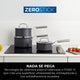 Set de 3 Cacerolas Antiadherentes Zerostick Ninja