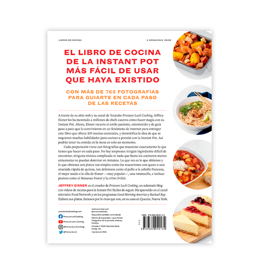 Libro Paso a Paso Instant Pot