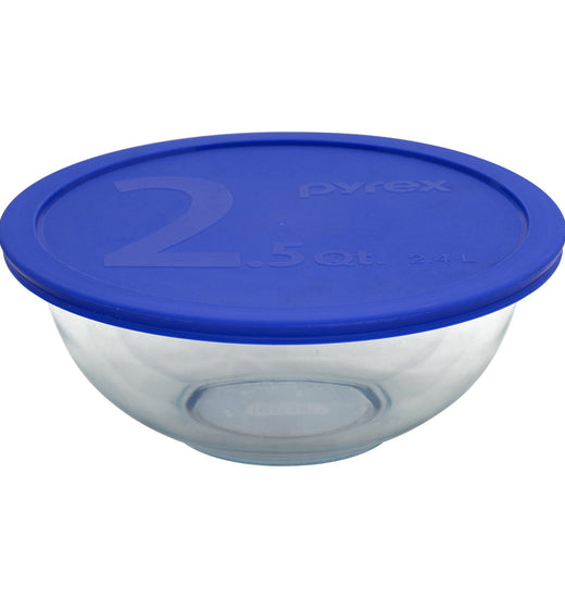 Bowl de vidrio con tapa Prepware Pyrex 2.4 litros