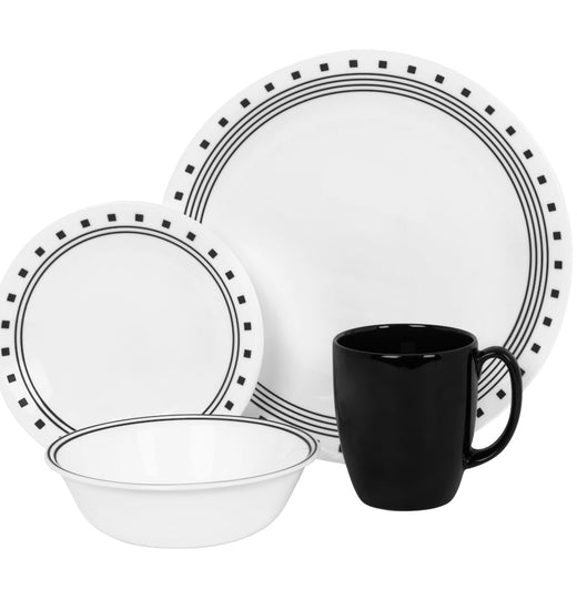 Set de vajilla de 16 piezas Corelle City Block