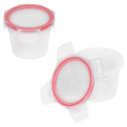 Set de 2 contenedores circulares de plástico Airtight Snapware 0.1 litros