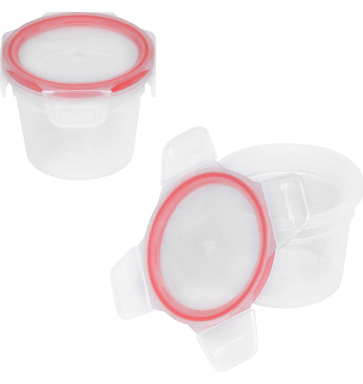 Set de 2 contenedores circulares de plástico Airtight Snapware 0.1 litros