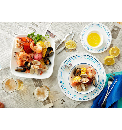 Plato de fondo Ocean Blues Corelle  26 cm