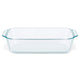 Fuente rectangular de vidrio Deep Pyrex 3 litros