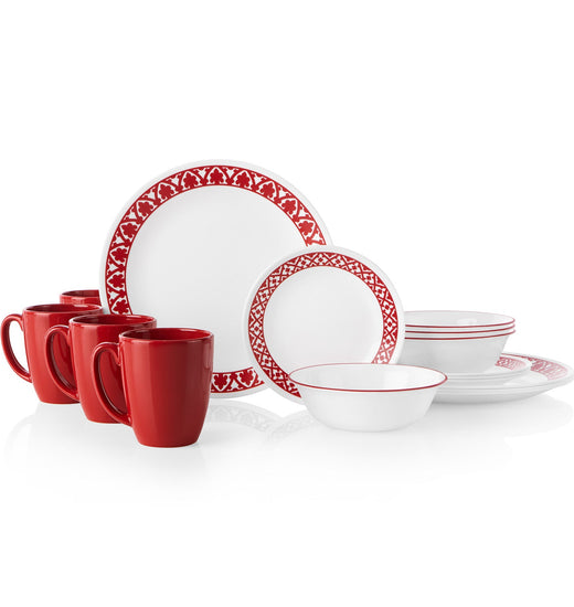 Set de vajilla de 16 piezas Classic Venetian Evening Corelle