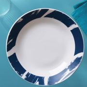 Plato hondo color azul Geometrica Corelle 21.6 cm