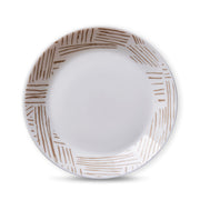 Plato de ensalada color café Geometrica Corelle  19 cm