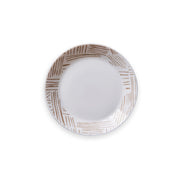 Plato de ensalada color café Geometrica Corelle  19 cm