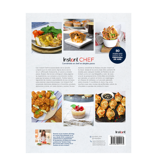 Libro Instant Chef para Freidora de aire Instant Vortex