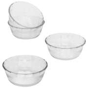 Set de 4 bowl chico de vidrio Pyrex 300ml