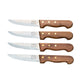 Set de 4 cuchillos Walnut Tradition para carne Chicago Cutlery