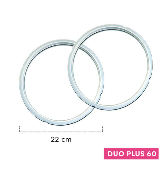 Pack de 2 anillos selladores transparentes Instant Pot Duo 60 Plus